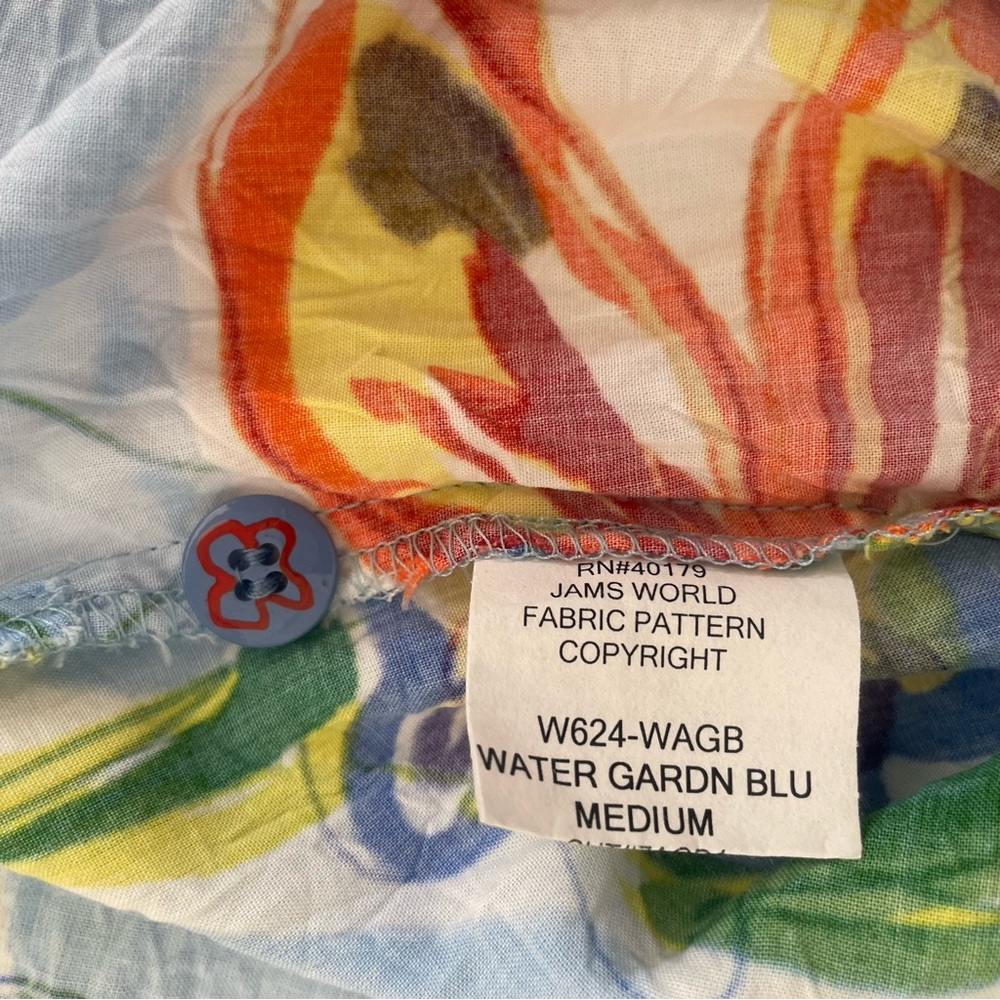 Jams World Water Garden Blue Shirt - Picture 6 of 6